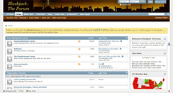 Desktop Screenshot of blackjacktheforum.com