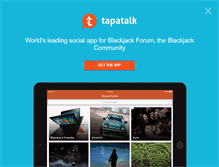 Tablet Screenshot of blackjacktheforum.com
